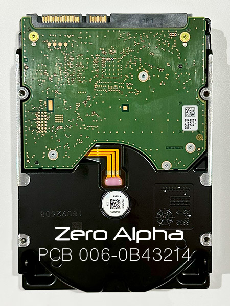 WD101EFAX PCB-006-0B43214 data recovery