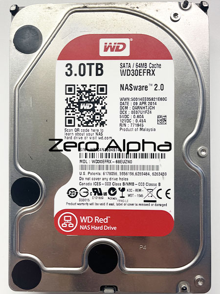western digital wd30efrx red 3tb data recovery