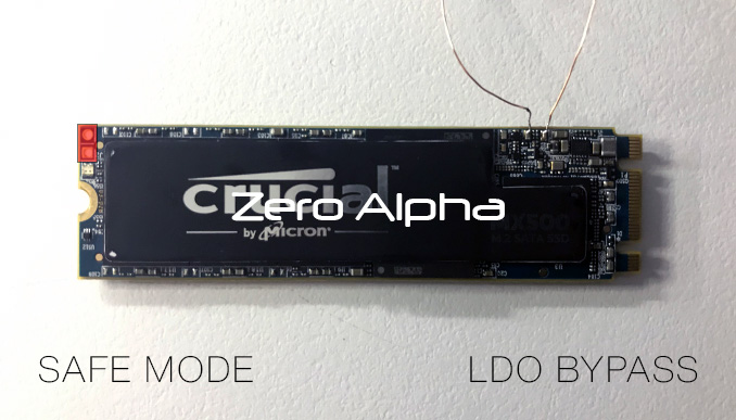 crucial mx500 1000gb ssd data recovery safe mode and ldo bypass