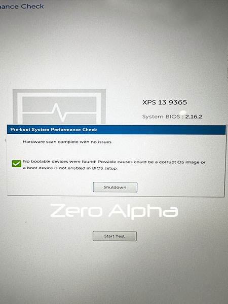 DELL XPS 13 laptop 9365 data recovery