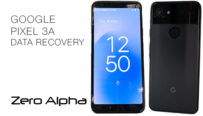 google pixel 3A data recovery
