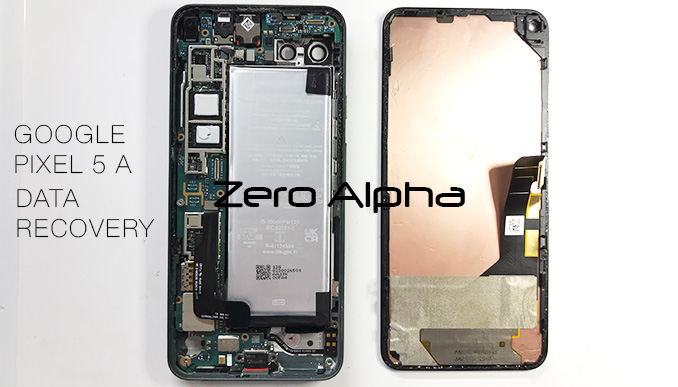 google pixel 5 a inside