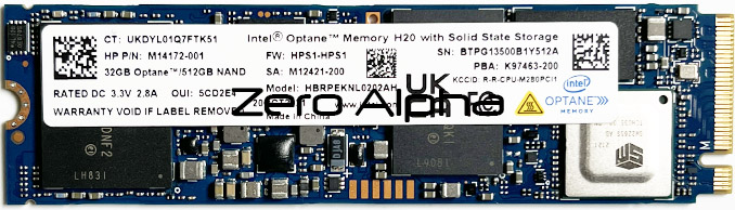 intel optane h20 hbrpeknl0202ah ssd data recovery