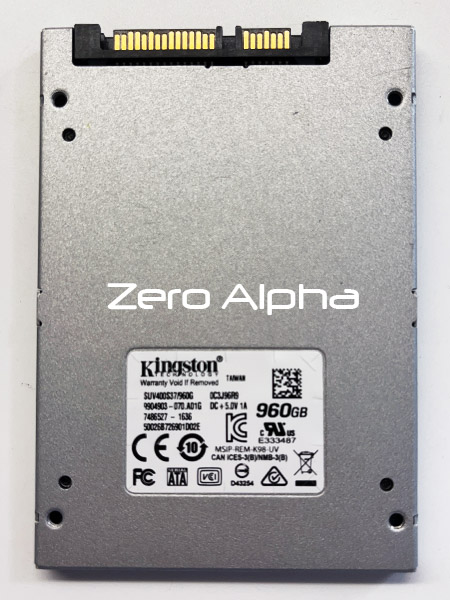 Kingston 960gb SUV400S37960G ssd not detecting data recovery