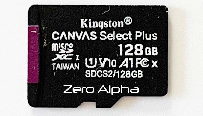 kingston canvas select plus 128gb micro sd data recovery