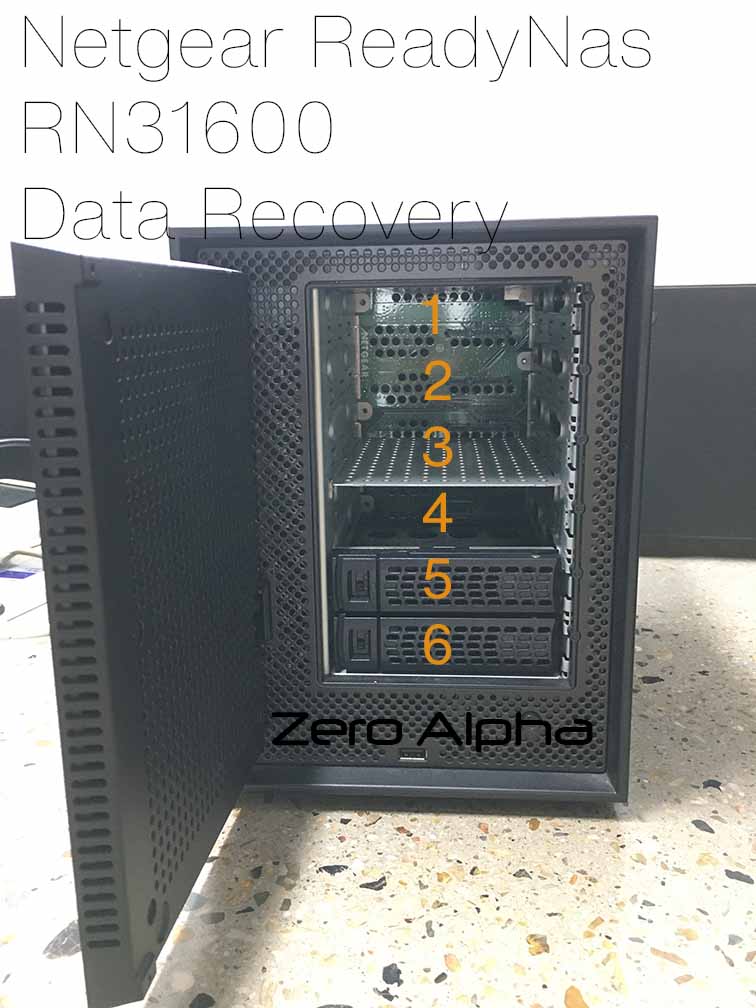 netgear readynas data recovery rn316