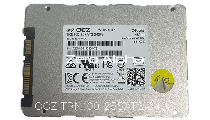 ocz trn100-25sat3-240g data recovery