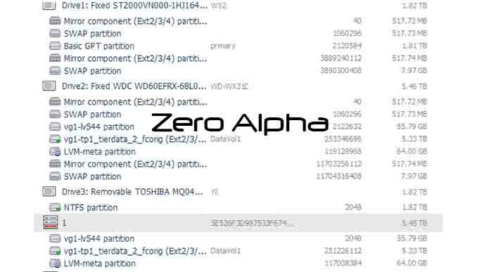 QNAP raid and nas jbod mdadm configuration data recovery