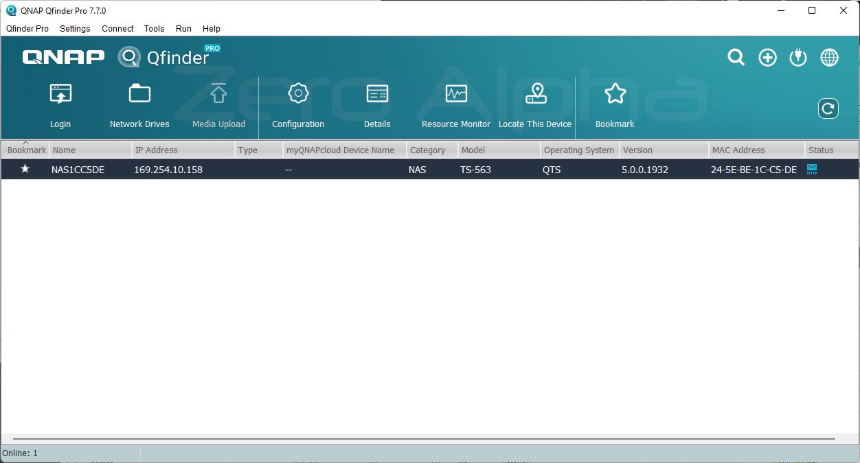 qnap qfinder pro software