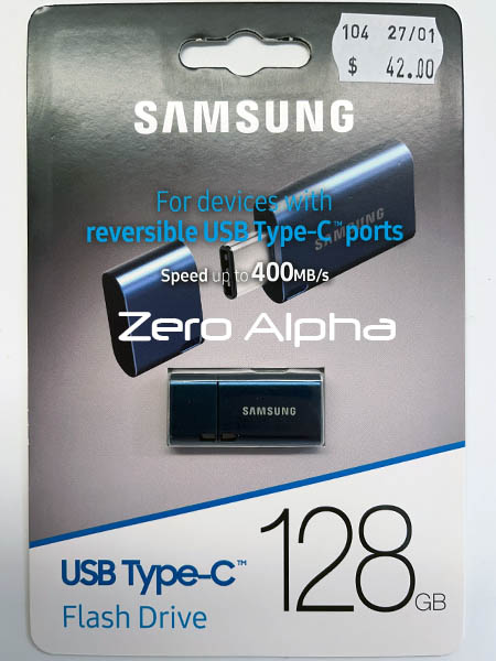  Samsung 128GB USB Type C Flash Drive Data Recovery Reversible USB Ports