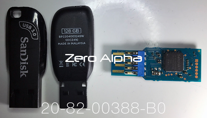 Sandisk 128GB USB 3.0 20-82-00388-B0 flash drive data recovery