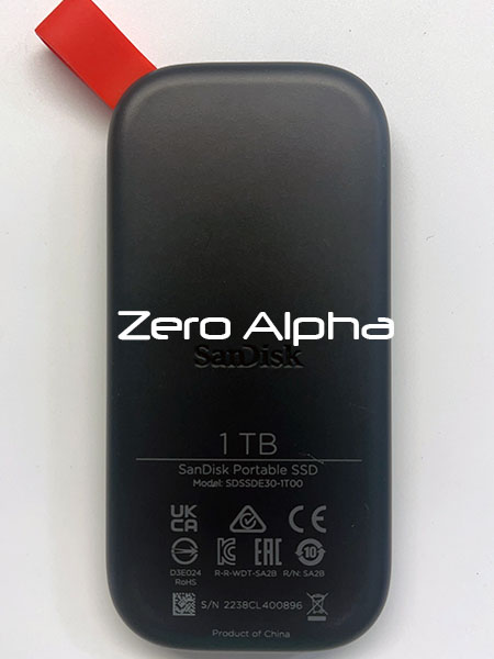 SanDisk Portable SSD SDSSDE30 1TB Data Recovery