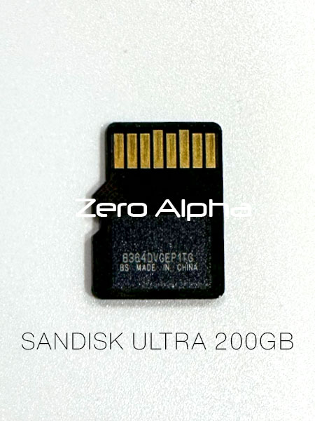 sandisk ultra 200gb dashcam data recovery