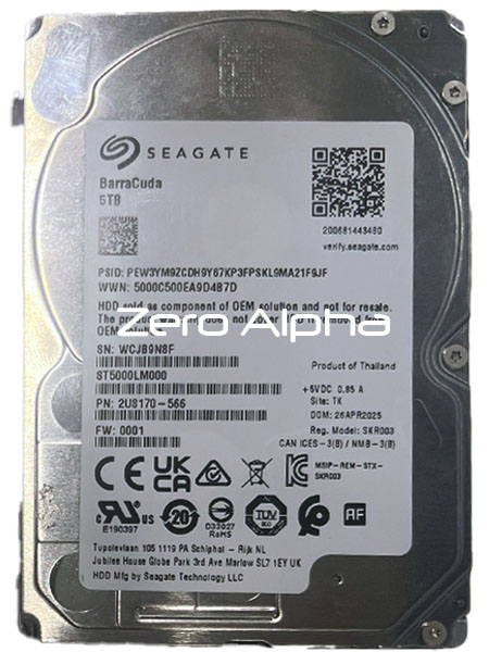 Seagate ST5000LM000 data recovery