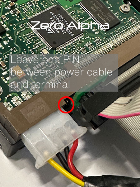 pata seagate drive terminal port connection manual