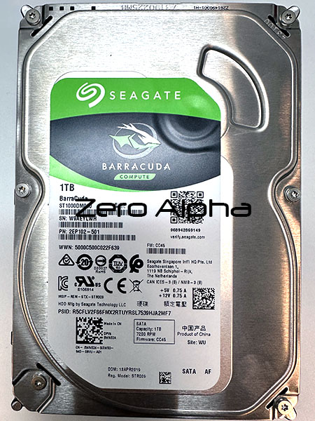seagate ST1000DM010 data recovery