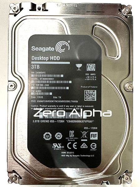 seagate ST3000DM001 mac hard drive data recovery