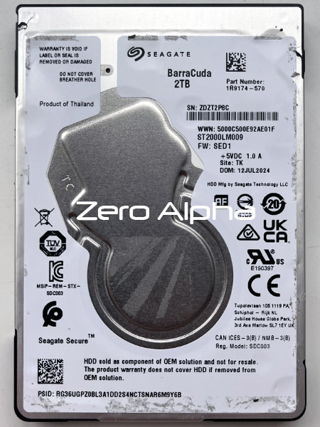 Seagate ST2000LM009 data recovery