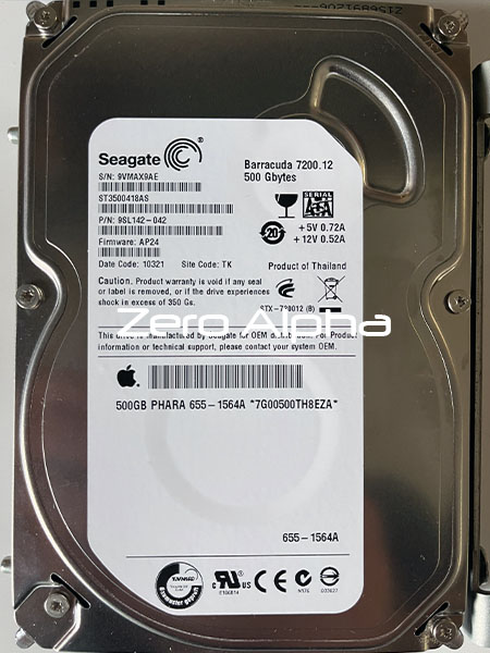 seagate st3500418as 9sl142 042 7200 12 500gb ap24 data recovery
