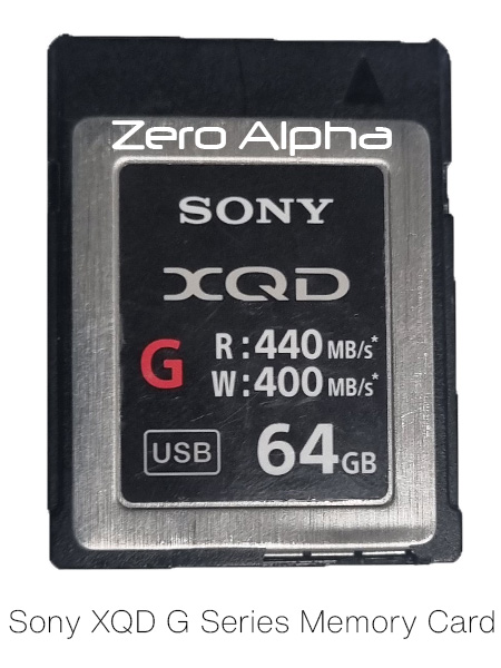 Sony XQD G Series Memory Card