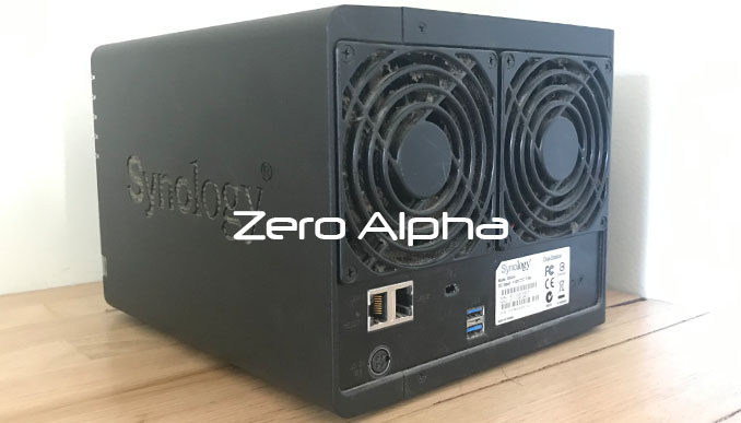 synology ds414 data recovery rear