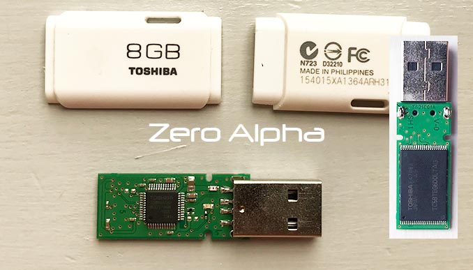 Toshiba 8GB usb drive data recovery with tc58nc6625g6f chip