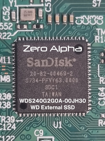 WD Green SATA External SSD WDS240G2G0A-00JH30 Data Recovery