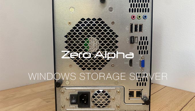 windows storage server 2012 R2 Data Recovery rear view
