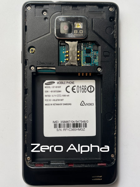 Samsung GALAXY S2 data recovery